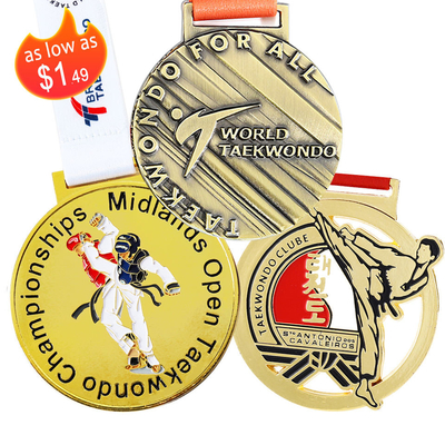 جایزه طلای سه بعدی مدال فلزی ورزشی سفارشی دوی ماراتون