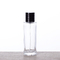 بطری عطر استوانه ای بلند شیشه ای 50 میلی لیتری اسپری ظریف بطری لوازم آرایشی قابل حمل با درپوش