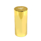 درب بطری عطر زاماک فلزی به شکل استوانه بلند طلا با آلیاژ روی کلاسیک