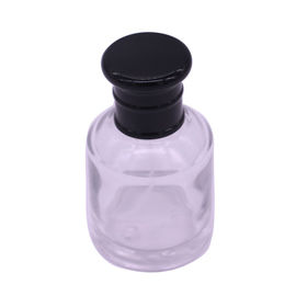 کلاه های عطر آلیاژ زینک نخ سیاه و سفید منحصر به فرد برای بطری فلزی سفارشی
