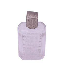 درپوش عطر آلیاژ روی نامنظم مربعی روی برای بطری عطر EFA15 گردن