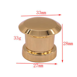 طلای فلزی مغناطیسی Zamak Caps عطر پوشش سفارشی مد