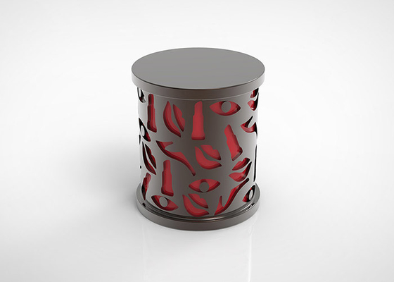 خرید درب بطری های عطر 15 میلی متری طلای فلز روی آلیاژ لاکچری Zamac Creative online manufacture