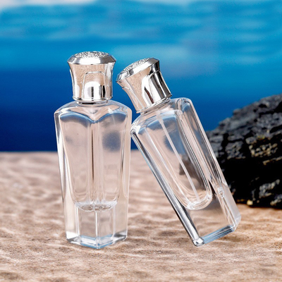خرید بطری عطر 50 میلی لیتری 15 سرنیزه، ته ضخیم، الماس شکل، ته مربع کوچک، روکش بیرونی حک شده، ربات فرعی لوازم آرایشی online manufacture