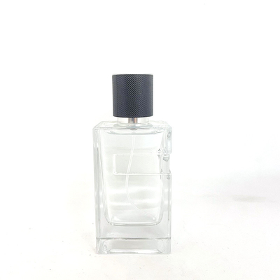 خرید بسته بندی عطر با ته ضخیم مربعی بطری عطر با اسپری بطری شیشه ای online manufacture