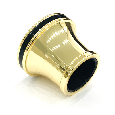 خرید رنگ طلایی کلاسیک با درب شیشه عطر آلومینیومی زاماک رنگ مشکی online manufacture