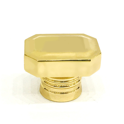 خرید روکش طلا با آلیاژ روی کلاسیک درب بطری عطر فلزی زاماک مستطیلی شکل online manufacture