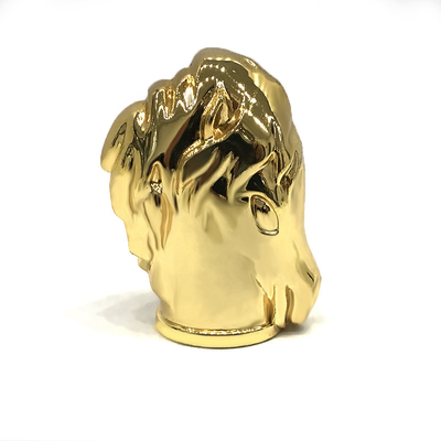 خرید درب بطری عطر زاماک فلزی شکل اسب فلزی از آلیاژ روی طلایی online manufacture