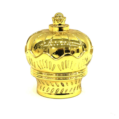 خرید درب بطری عطر زاماک تاج فلزی طلایی روشن online manufacture
