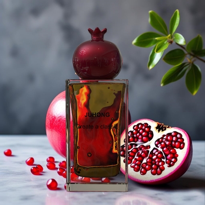 خرید درپوش های عطر زاماک سفارشی با شکل انار برای گردن بطری استاندارد FEA15 online manufacture