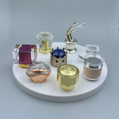 خرید 15mm Diameter Non Spill ABS Plastic Perfume Bottle Cap with 100°C Temperature Resistance online manufacture