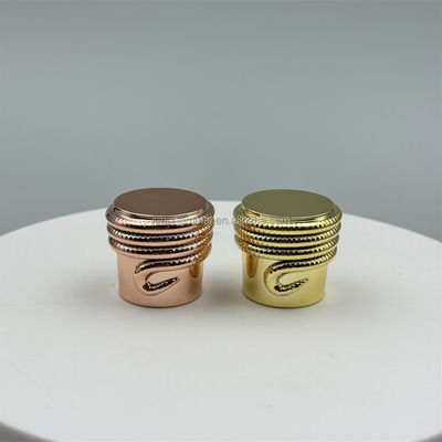 خرید 15mm ABS Plastic Perfume Crown Cap with Iron Metal Pump for Non-Refillable Bottle Closures in Cosmetics Industry online manufacture