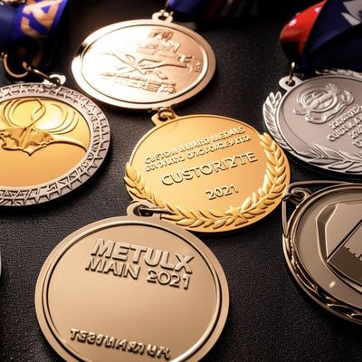 خرید Customized Design Award Medal with 2mm Thickness and 7-10 Business Days Production for Corporate Events online manufacture