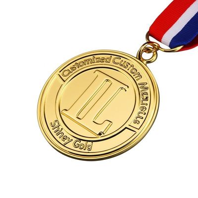 خرید Custom Medals and Custom Award Medals with Shiny Gold Plating, 2mm Thickness, and 7-10 Business Days Production online manufacture