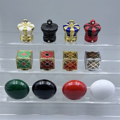 خرید Custom Logo Luxury 15mm FEA 15  Zamac Metal Fragrance Cap Creative Universal Bottle Lid Cover for Perfume Bottles online manufacture