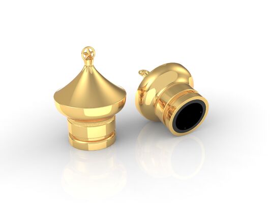 خرید کلاهک عطر آلاینده ی زنک 15 میلی متری تولید آنلاین
