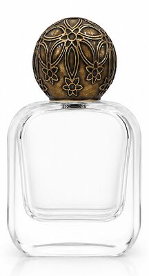 خرید کلاهک عطر آلیاژ روی سبک وزن با طرح گل وینتج قابل تنظیم برای بطری‌های عطر لوکس تولید آنلاین