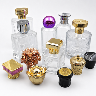 خرید درب عطر FEA15 آلیاژ روی طرح حیوانات گل‌کاری شده درب بطری عطر لوگوی سفارشی درب بطری عطر مغناطیسی درب آلیاژ روی تولید آنلاین