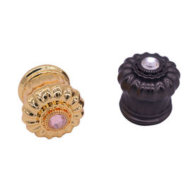 خرید طراحی اختراع کلاه عطر مغناطیسی آلیاژ روی الماس روی برای بطری های عطر خالی online manufacture
