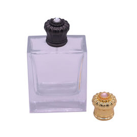 خرید فلز کلاه عطر Zamac با سبک دلخواه را به رنگ سیاه و طلایی سفارشی کنید online manufacture