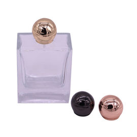 خرید دیافراگم بطری 25 میلی متر * 30.8 میلی متر Zamac عطف کلاه ، درپوش عطر فلزی online manufacture