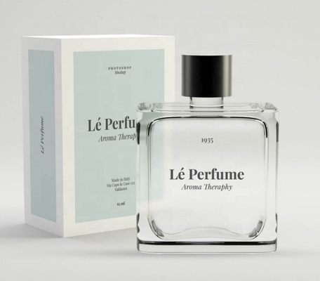 خرید نمونه رایگان اسپری روغن عطر مربع مسطح بطری شیشه لوکس خالی online manufacture