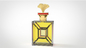 لوگوی لوکس خلاقانه برگ زردآلو لوگوی سفارشی درپوش عطری Fea 15 میلی متری Zamac Metal