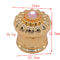 طراحی اختراع کلاه عطر مغناطیسی آلیاژ روی الماس روی برای بطری های عطر خالی