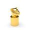 درپوش بطری عطر سفارشی سگ سر طلای Fasion ISO 9001