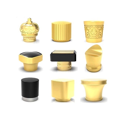درب بطری عطر رزینی منحصر به فرد سفارشی، درب عطر فلزی سفارشی