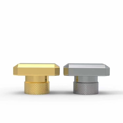 بطری عطر فلزی مربع شکل Zamac Caps Luxury Creative Universal Fea 15 میلی متری