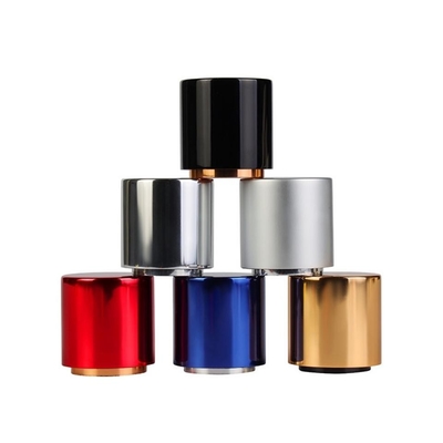 رنگ کلاه عطر پلاستیکی لوکس OEM مشکی را می توان سفارشی کرد