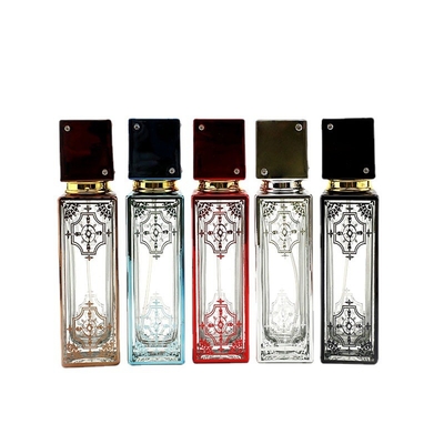 عمده فروشی عطر زیر بطری پیشرفته قابل حمل 50 میلی لیتری نمونه اسپری بطری پیشرفته اسپری بطری خالی شیشه ای