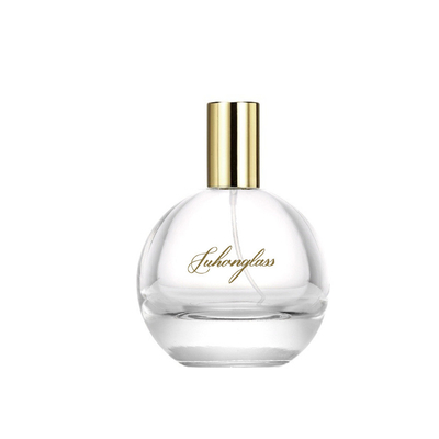 بطری زیر بطری لوازم آرایشی کروی شفاف زیر ضخیم 75 میلی لیتری اسپری خوب عطر سرنیزه بطری خالی