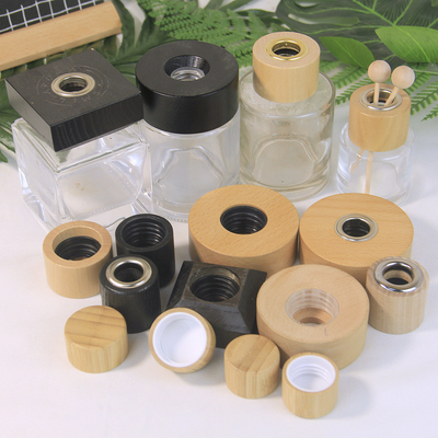 درب بطری عطر چوب جامد طبیعی