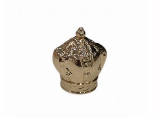 تاج طلایی طرح نامنظم بطری عطر کف بطری عطر شیشه ای
