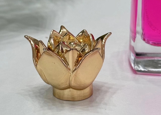 کف بطری عطر شکل گل آلیاژ روی برای بسته بندی پایدار