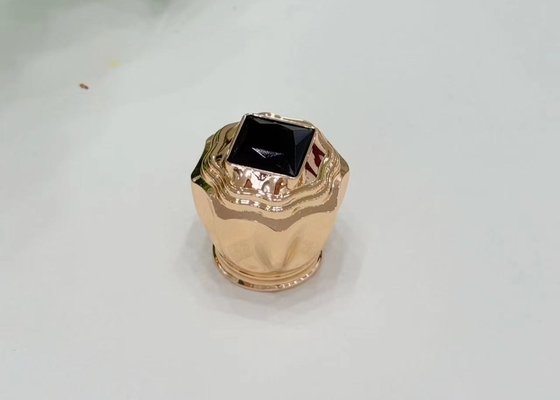 کلاه های لوکس الماس سیاه زاماک کلاه های عطر برای بطری های خوشمزه