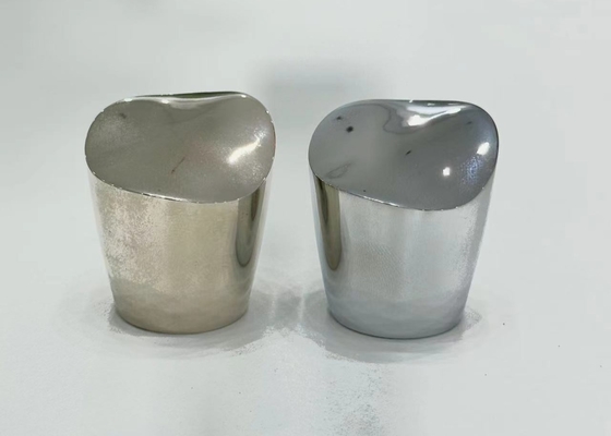 سطحی درخشان آلیاژ روی زینک عطر بطری های کلاه بسته شده رنگ سفارشی