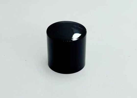 کلاهک عطر فلزی زنک سیاه درخشان با کیفیت بالا برای ارائه عطر سفارشی