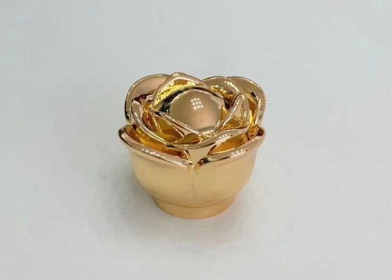 پوشک بطری عطر آلیاژ روی شکل گل دار پوشک عطر با لوگو سفارشی