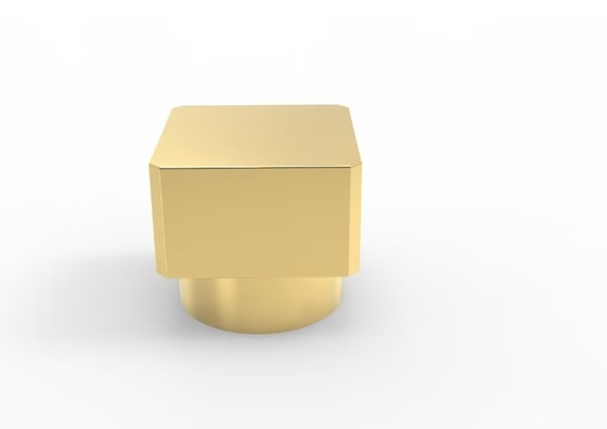لوگو سفارشی Premium Glossy Square-Shaped Cap کلاه عطر برای Fea 15