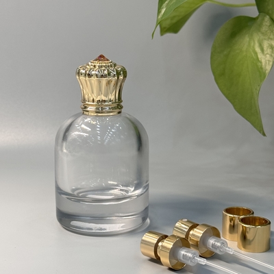 زینک آلیاژ زامک عطر کپسول در رنگ طلا برای بسته بندی عطر ماندگار و زیبا