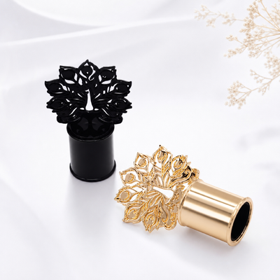 کلاه عطر فلزی لوکس با ساخت زاماک با کیفیت بالا و مناسب ضد نشت