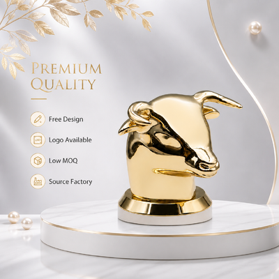 سر گاو لوکس زنک آلیاژ عطر کلاه طلا آینه الکتروپلاستی زاماک عطر بطری کاپ لوگو سفارشی سنگ شکن فلزی عطر بالا OEM ODM منبع کارخانه عمده فروشی