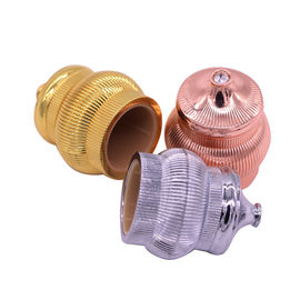 کلاه های عطر رنگی طلای زاماک برای درپوش عطر مغناطیسی با دوام 15 میلی متر