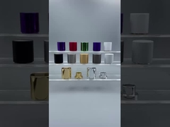 کپسول عطر فلزی آلومینیومی با شکل سیلندر برای گردن بطری های استاندارد Fea 15