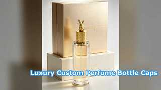 درب بطری های عطر رز لوکس درب های سفارشی آلیاژ روی