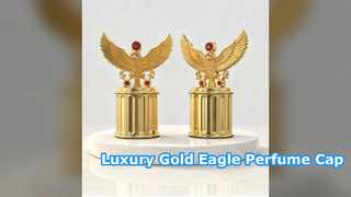 درب بطری با روکش طلایی عطر لوکس Eagle Wing